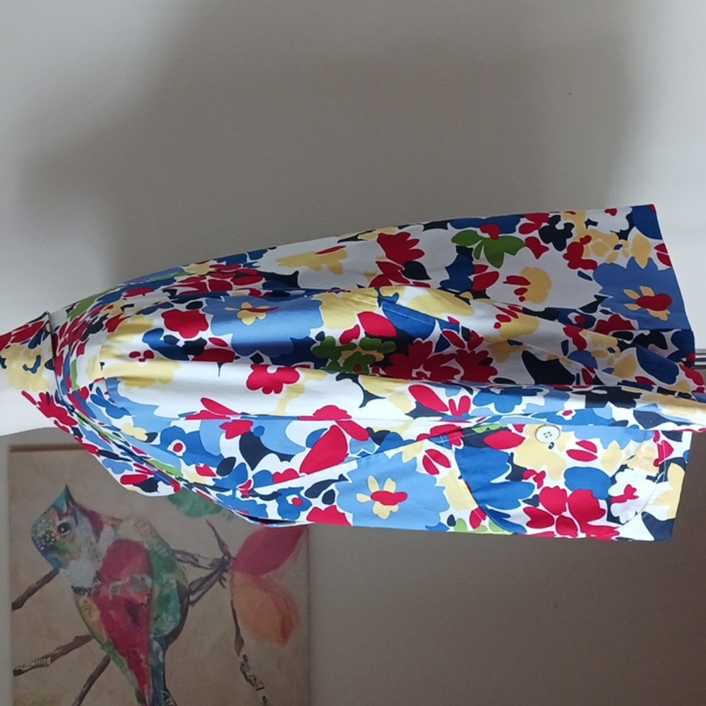 Patchington Jacket Outerwear Floral Collared Long… - image 3